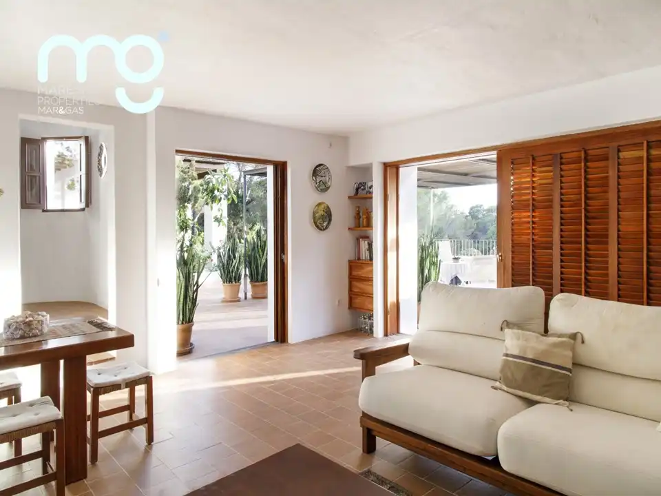 Living room of Country homes for sale in Andratx  with Air Conditioner, Heating and Private garden