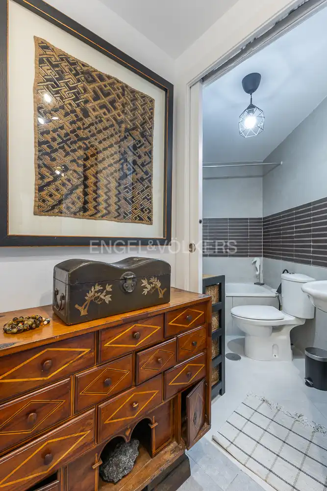 Bathroom of Flat for rent in El Verger  with Air Conditioner, Heating and Private garden