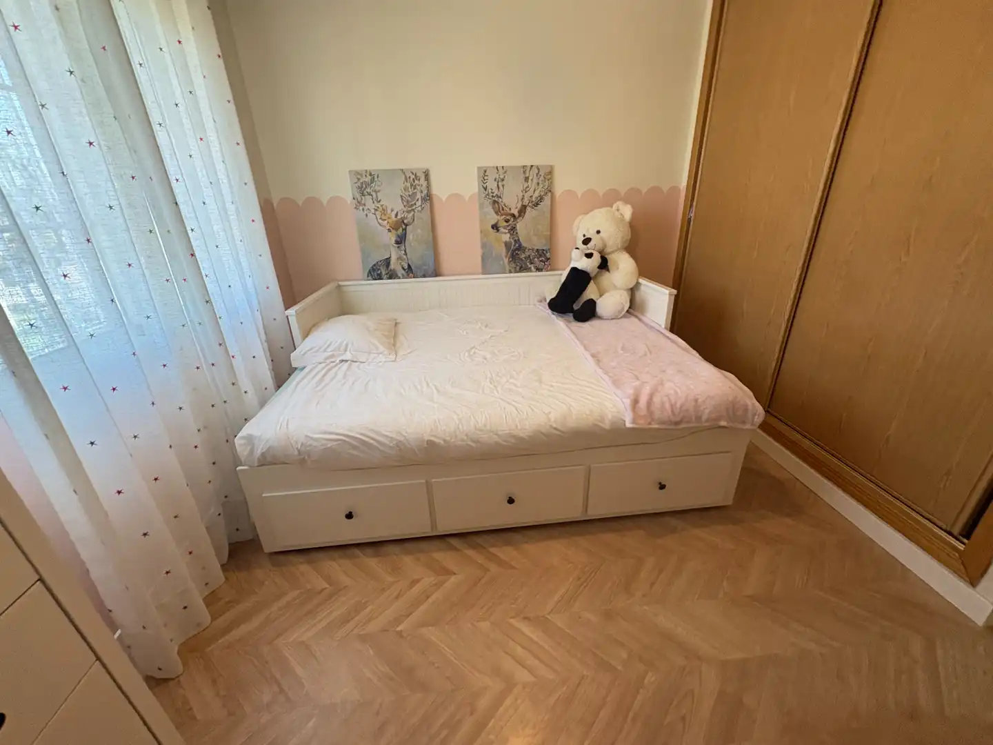Bedroom of Houses for sale in El Viso de San Juan  with Air Conditioner, Private garden and Parquet flooring