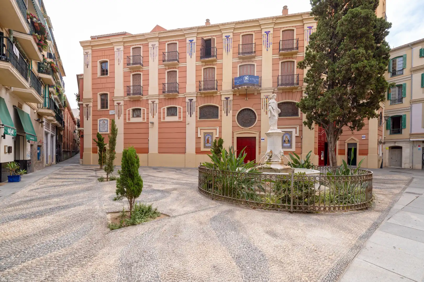 Vista exterior de Piso en venta en Málaga con Aire acondicionado, Amueblado y Balcón