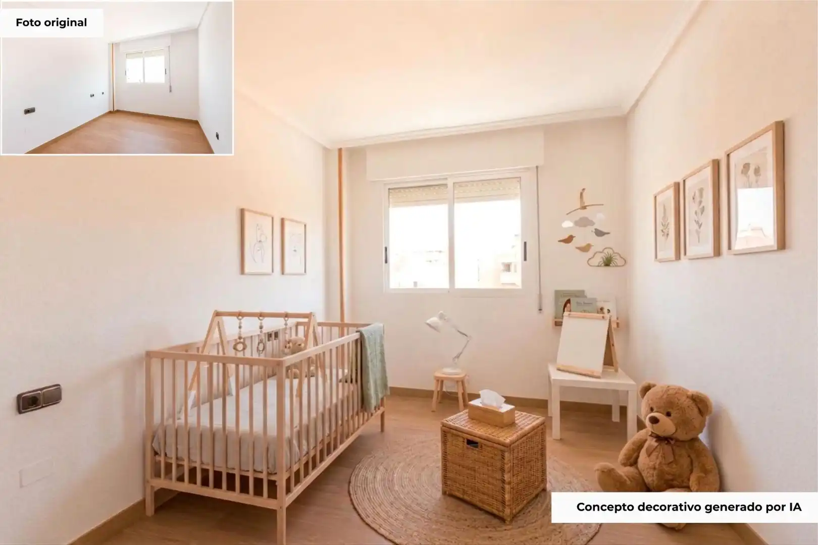 Schlafzimmer von Wohnung zum Verkauf in Santomera mit Klimaanlage, Heizung und Terrasse