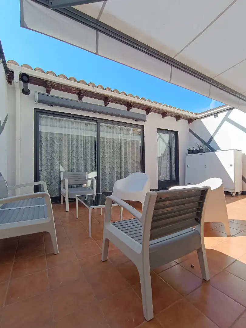 Terraza de Piso en venta en Brunete con Aire acondicionado, Calefacción y Jardín privado