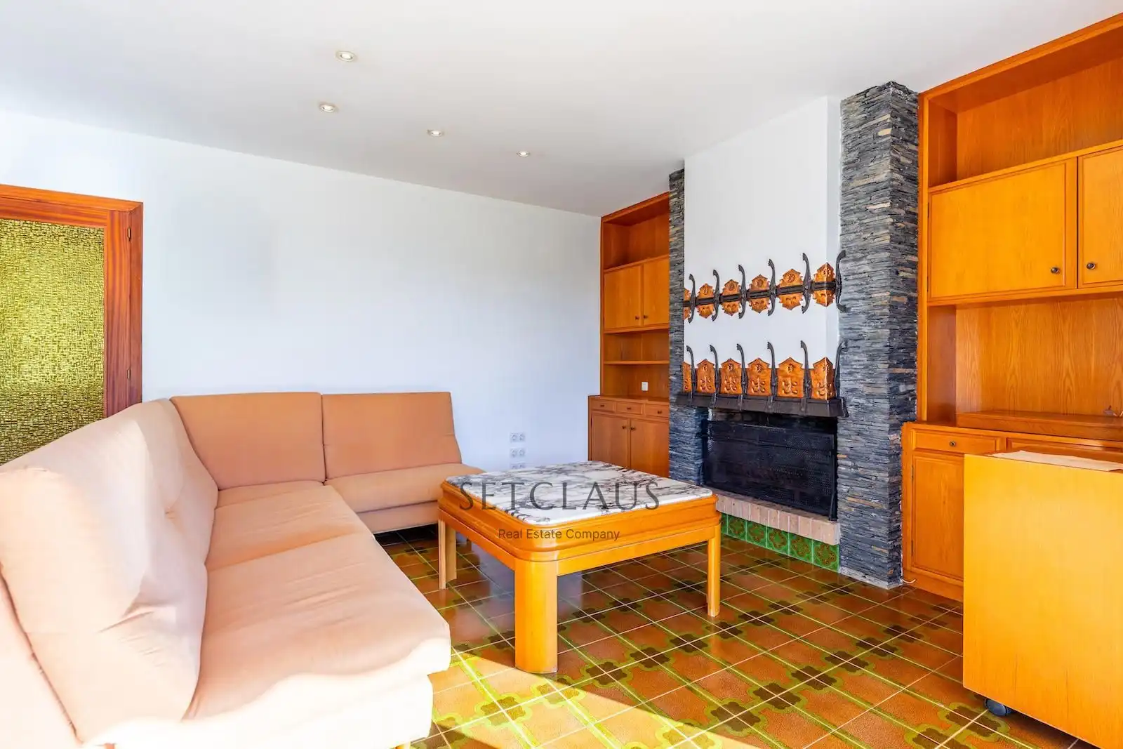 Living room of Houses for sale in Mataró  with Air Conditioner, Heating and Terrace