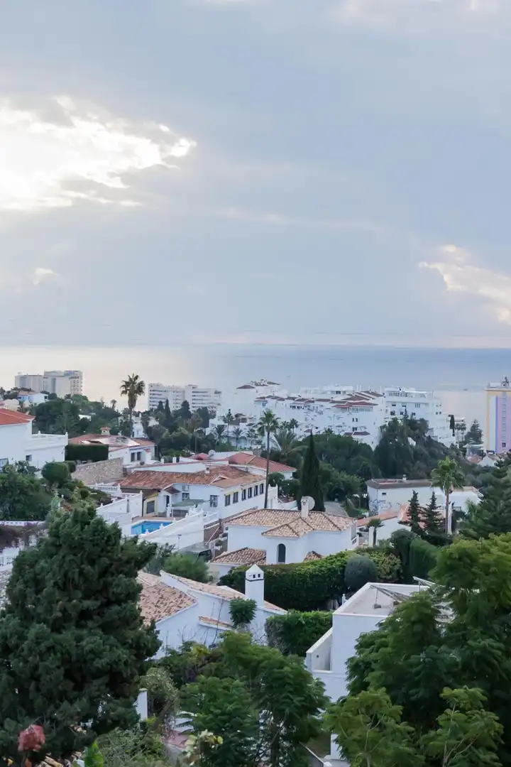 Exterior view of Detached homes for sale in Fuengirola  with Air Conditioner and Terrace