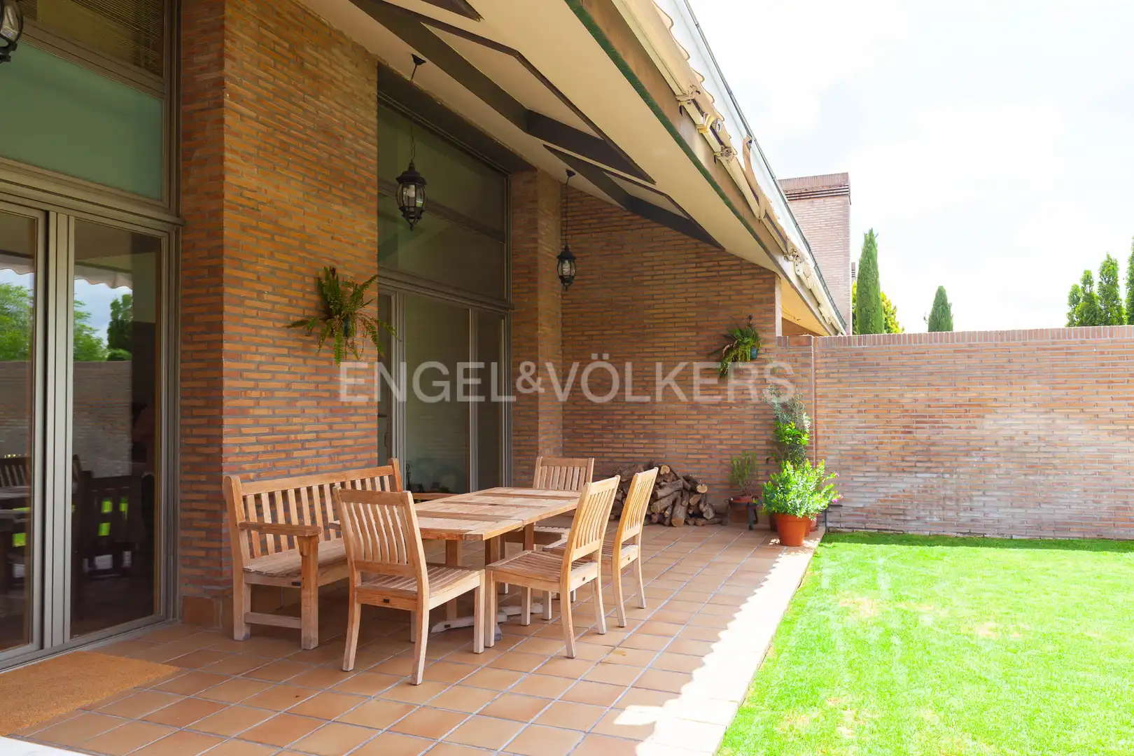 Terrassa de Casa o xalet de lloguer en Pozuelo de Alarcón amb Aire condicionat, Calefacció i Jardí privat