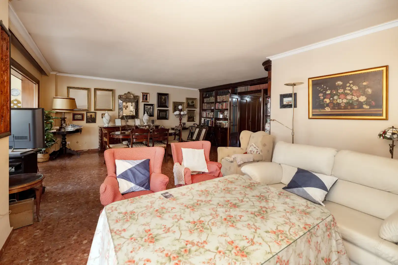 Living room of Flat for sale in Málaga  with Air Conditioner, Heating and Terrace