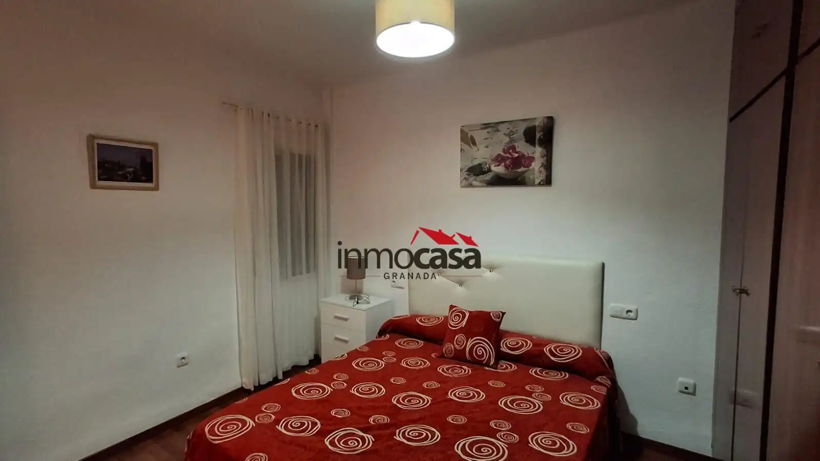 Schlafzimmer von Wohnung zur Miete in Granada mit Klimaanlage und Möbliert