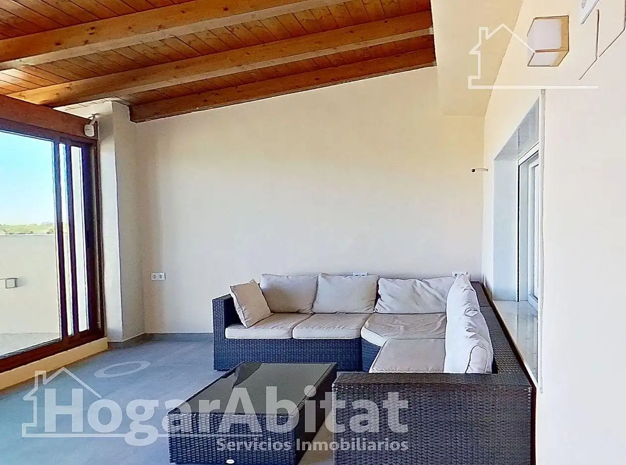 Terraza de Casa o chalet en venta en Benimuslem con Aire acondicionado, Calefacción y Terraza