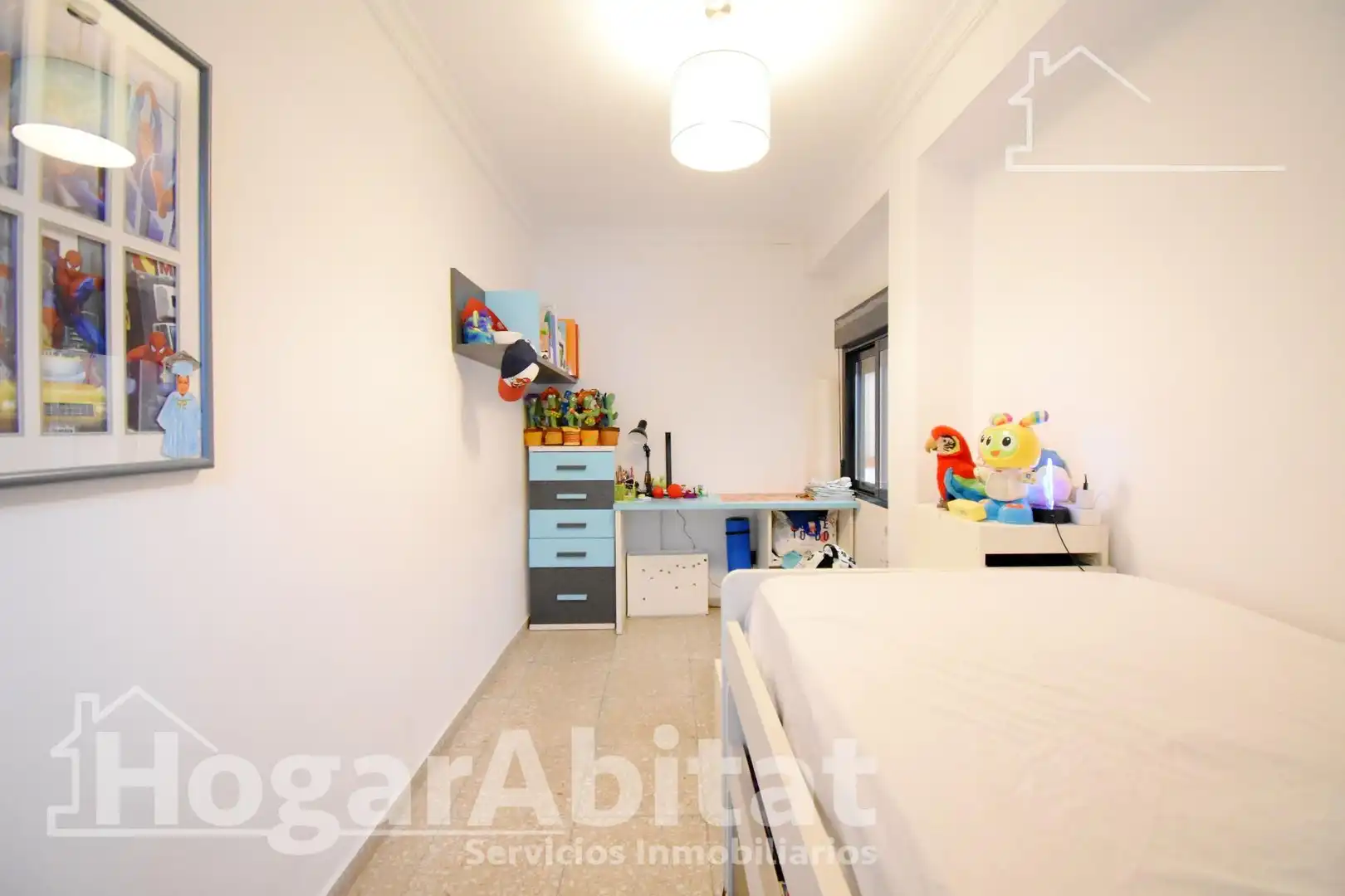 Bedroom of Flat for sale in Oliva  with Air Conditioner, Heating and Terrace
