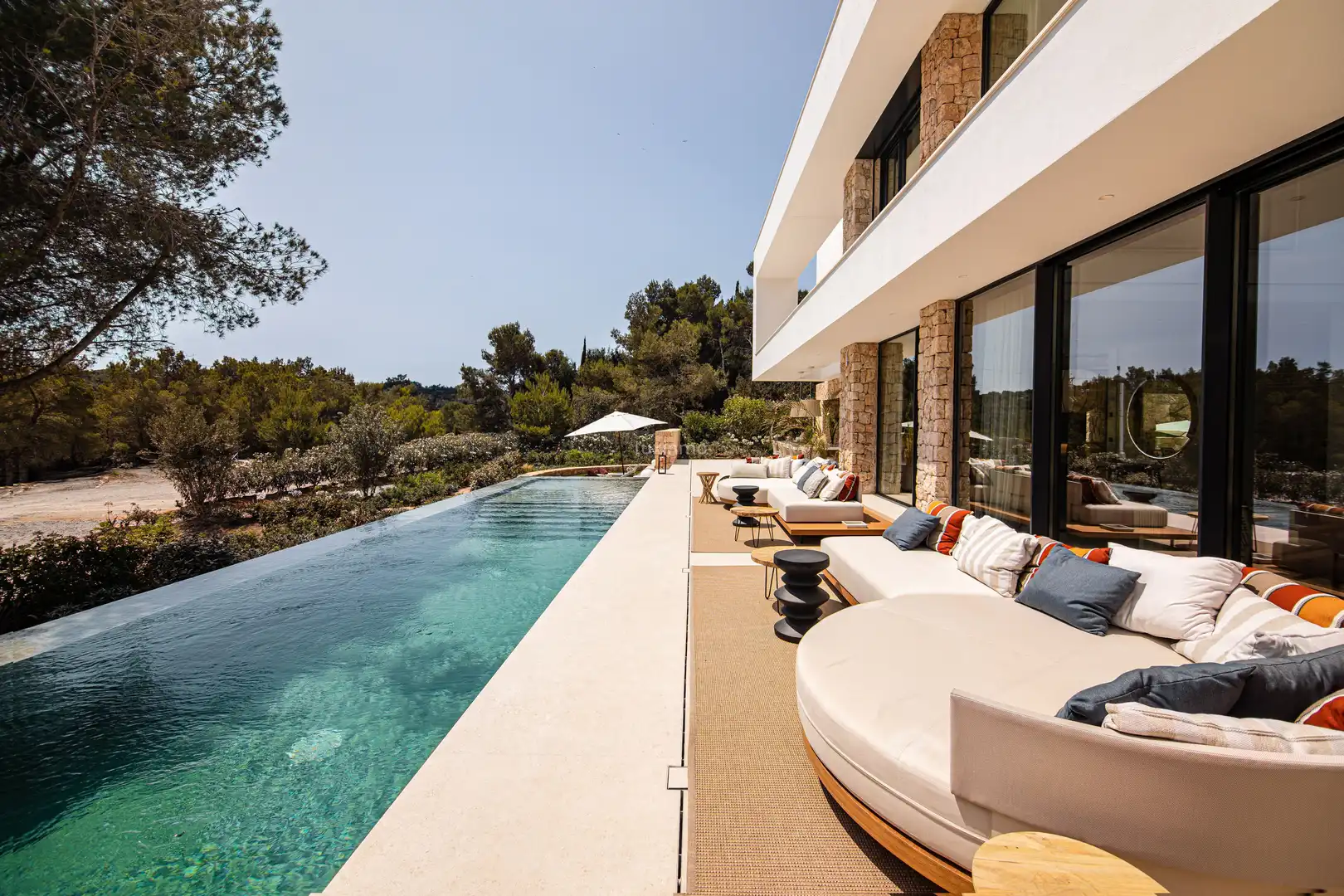 Terrassa de Casa o xalet en venda en Santa Eulària des Riu amb Aire condicionat, Calefacció i Terrassa