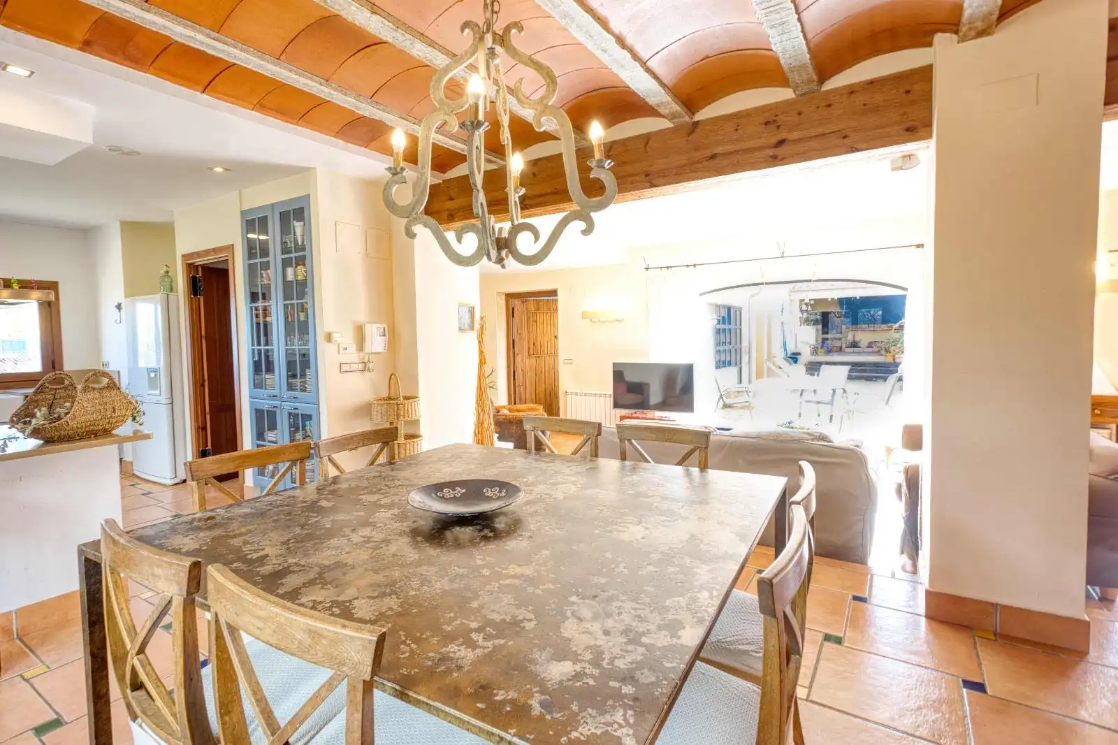 Dining room of Houses for sale in Castalla  with Heating, Private garden and Terrace