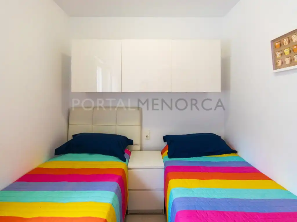 Dormitori de Apartament en venda en Es Mercadal amb Aire condicionat, Terrassa i Piscina