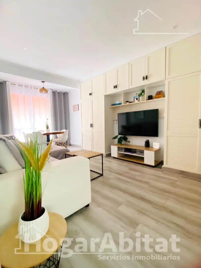Wohnzimmer von Wohnung zum Verkauf in Gandia mit Klimaanlage, Heizung und Möbliert