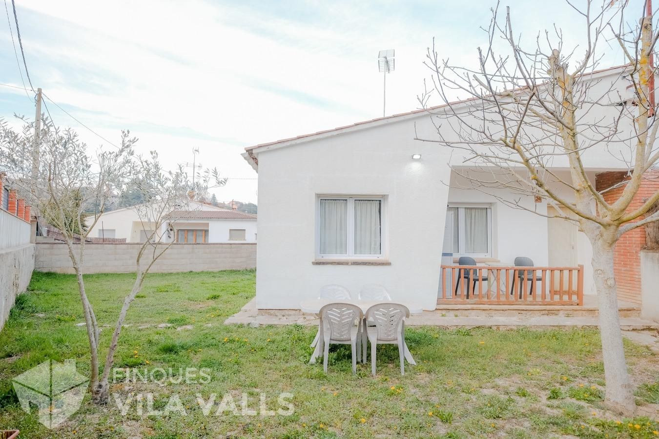 Exterior view of Houses for sale in Castellterçol  with Private garden, Storage room and Furnished