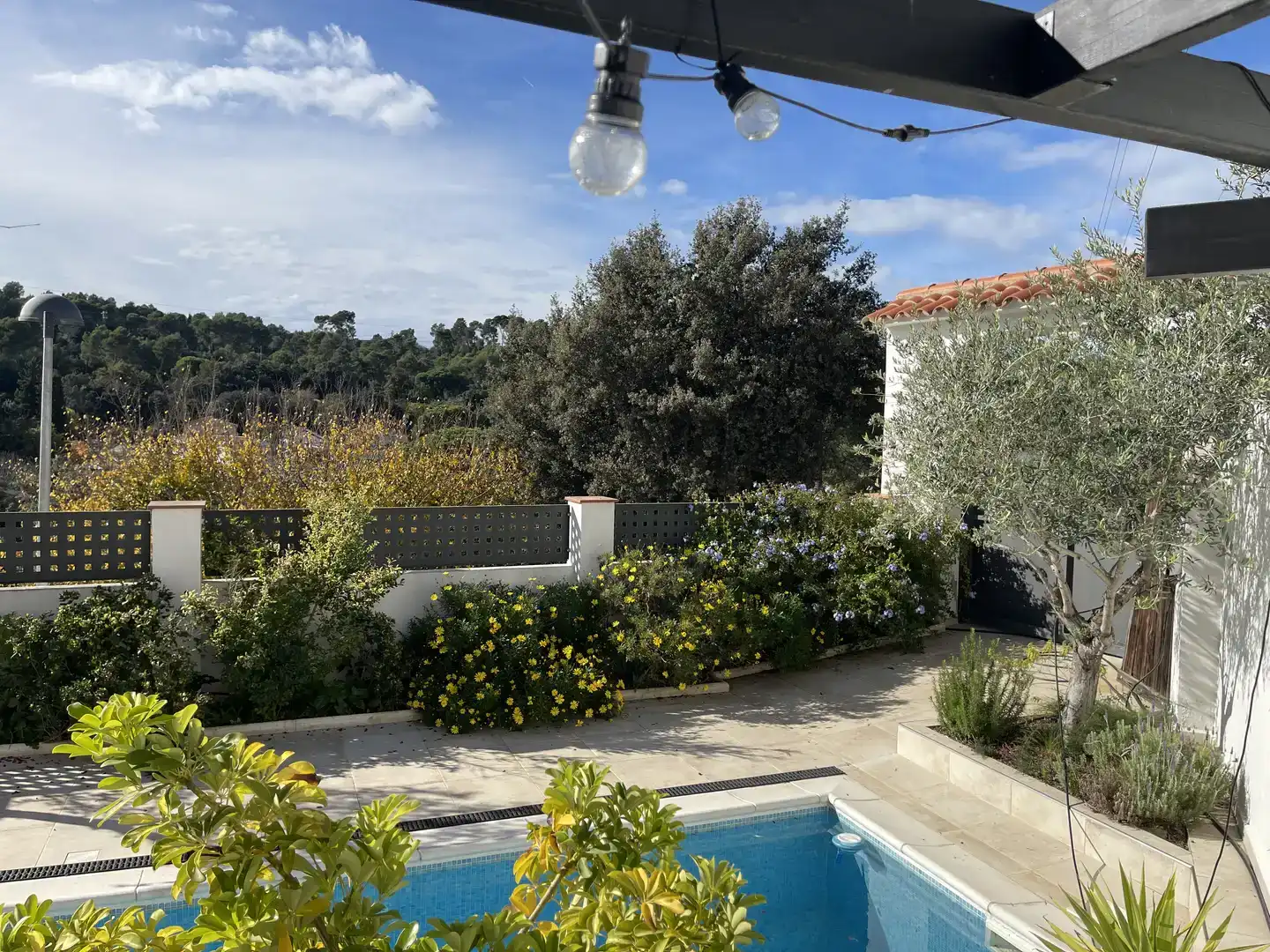 Terrassa de Casa o xalet en venda en Sant Cugat del Vallès amb Aire condicionat, Piscina i Balcó