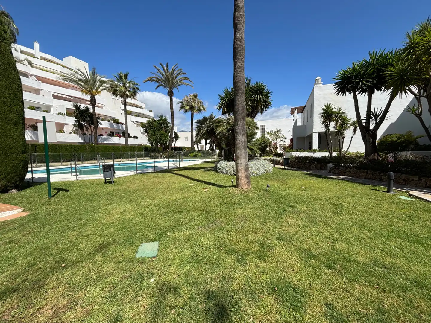 Garden of Flat for sale in Marbella  with Air Conditioner, Private garden and Terrace