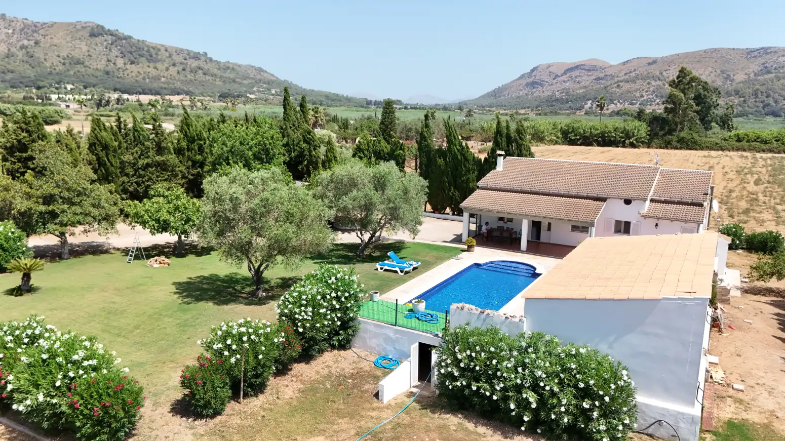 Garden of Houses for rent in Sa Pobla  with Air Conditioner, Heating and Private garden