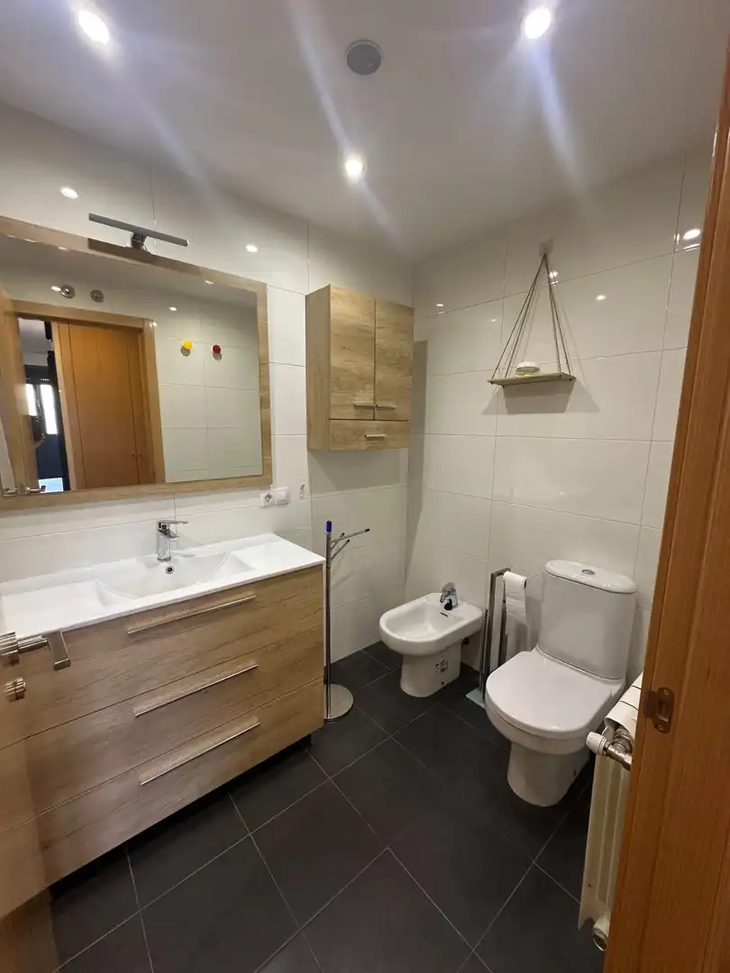 Bathroom of Flat for rent in Burgos  with Heating, Storage room and Furnished