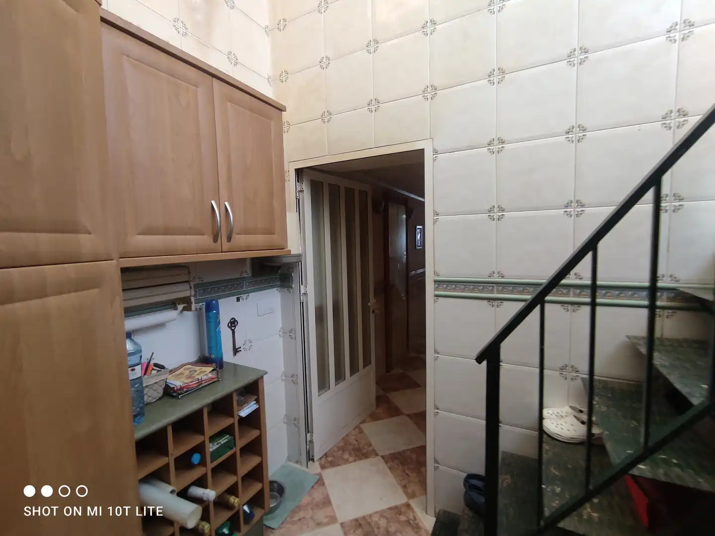 Cuina de Casa adosada en venda en Elche / Elx amb Aire condicionat, Terrassa i Balcó