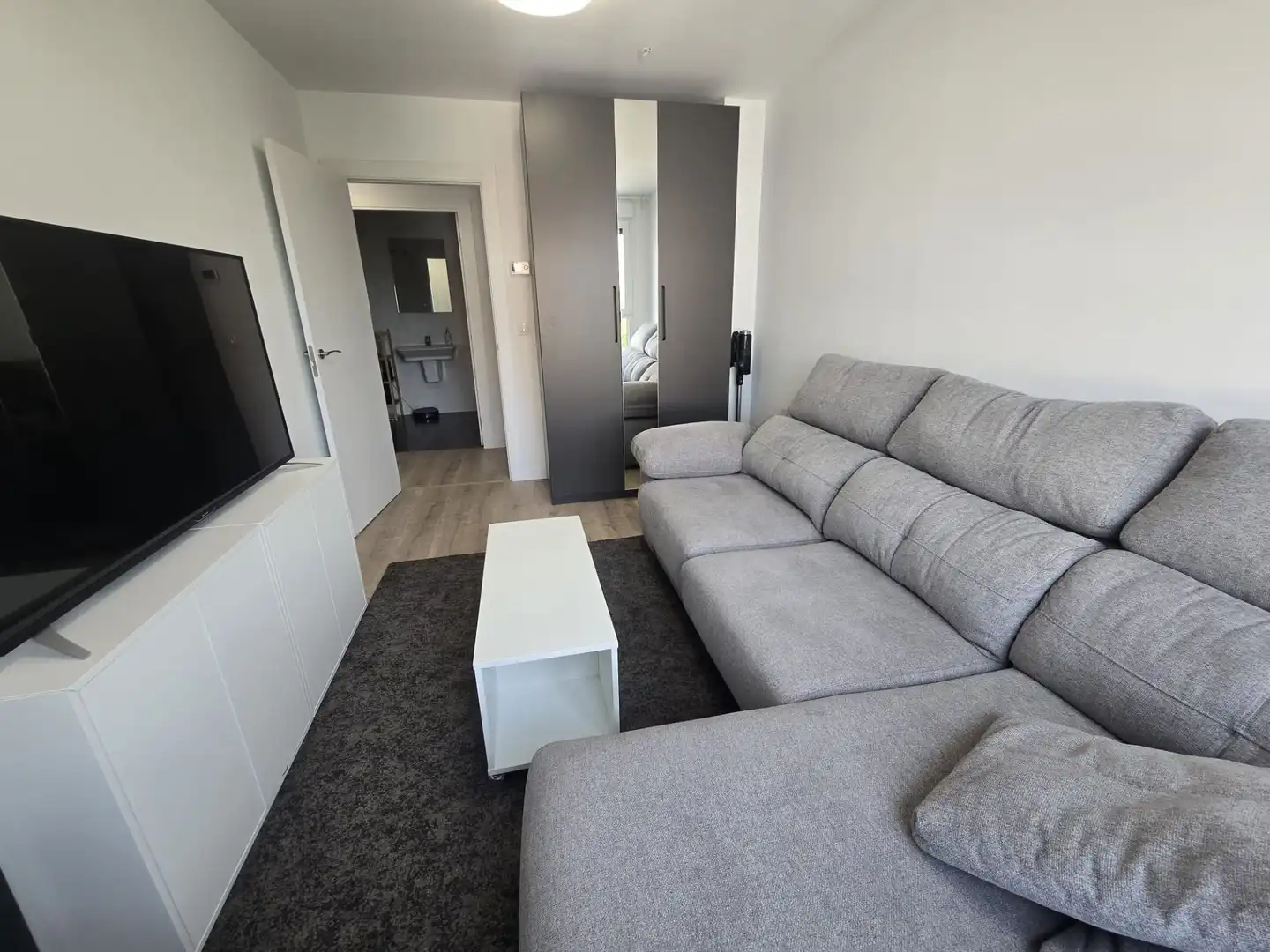 Living room of Flat for sale in  Logroño  with Heating, Terrace and Storage room