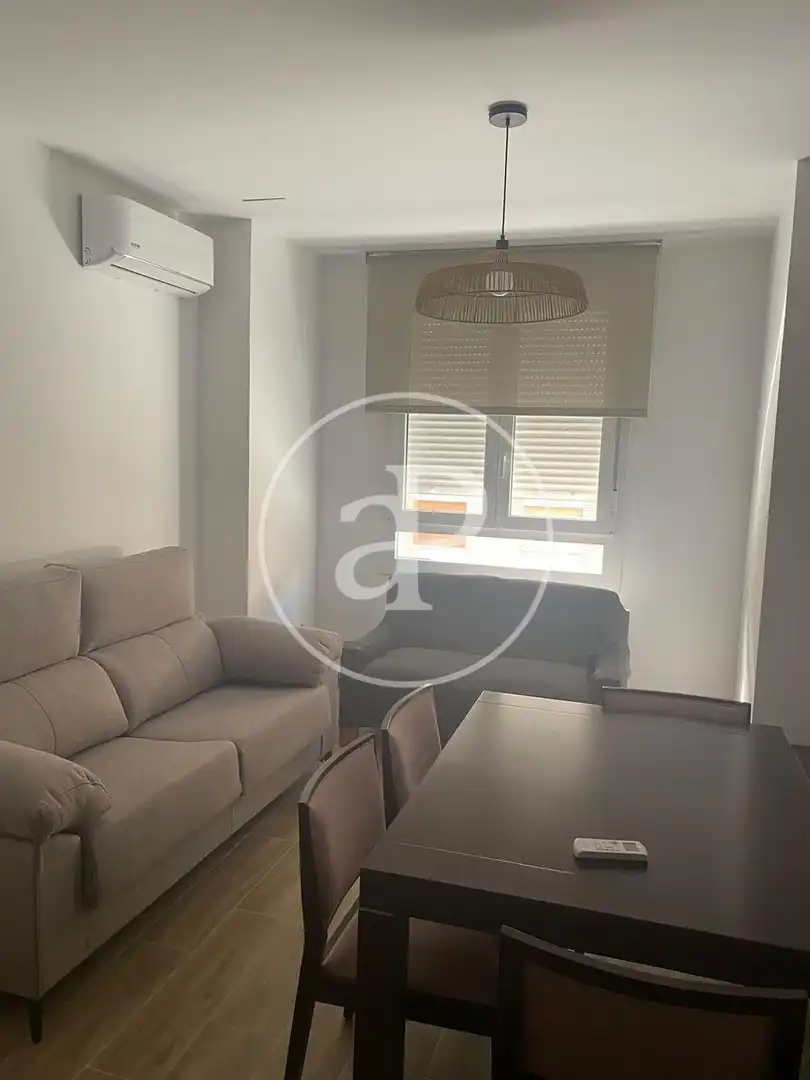 Sala de estar de Piso de alquiler en Valencia con Aire acondicionado, Calefacción y Amueblado