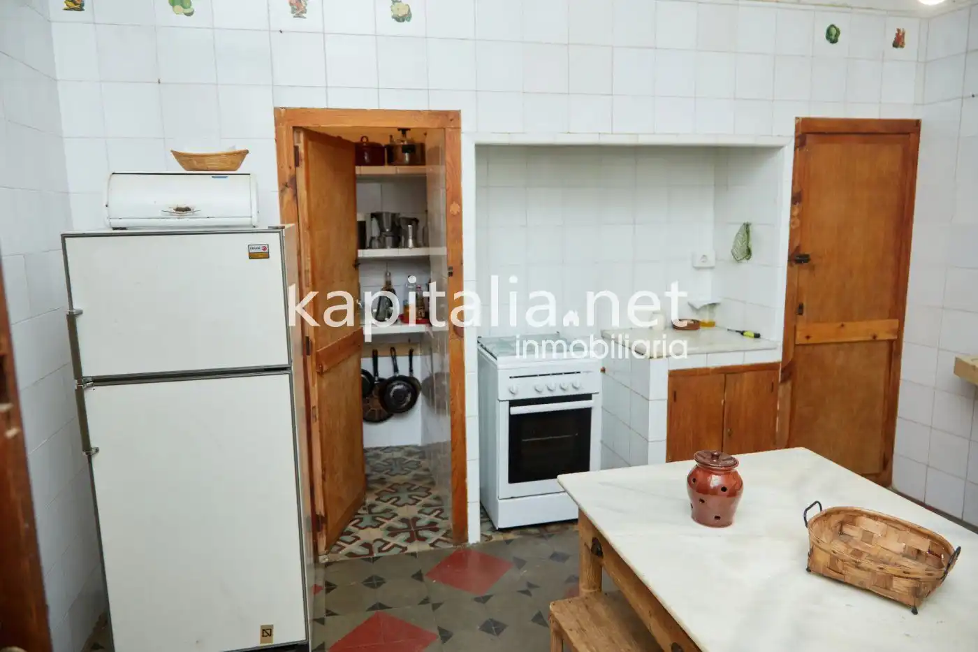 Küche von Country house zum Verkauf in Bocairent mit Privatgarten, Terrasse und Balkon