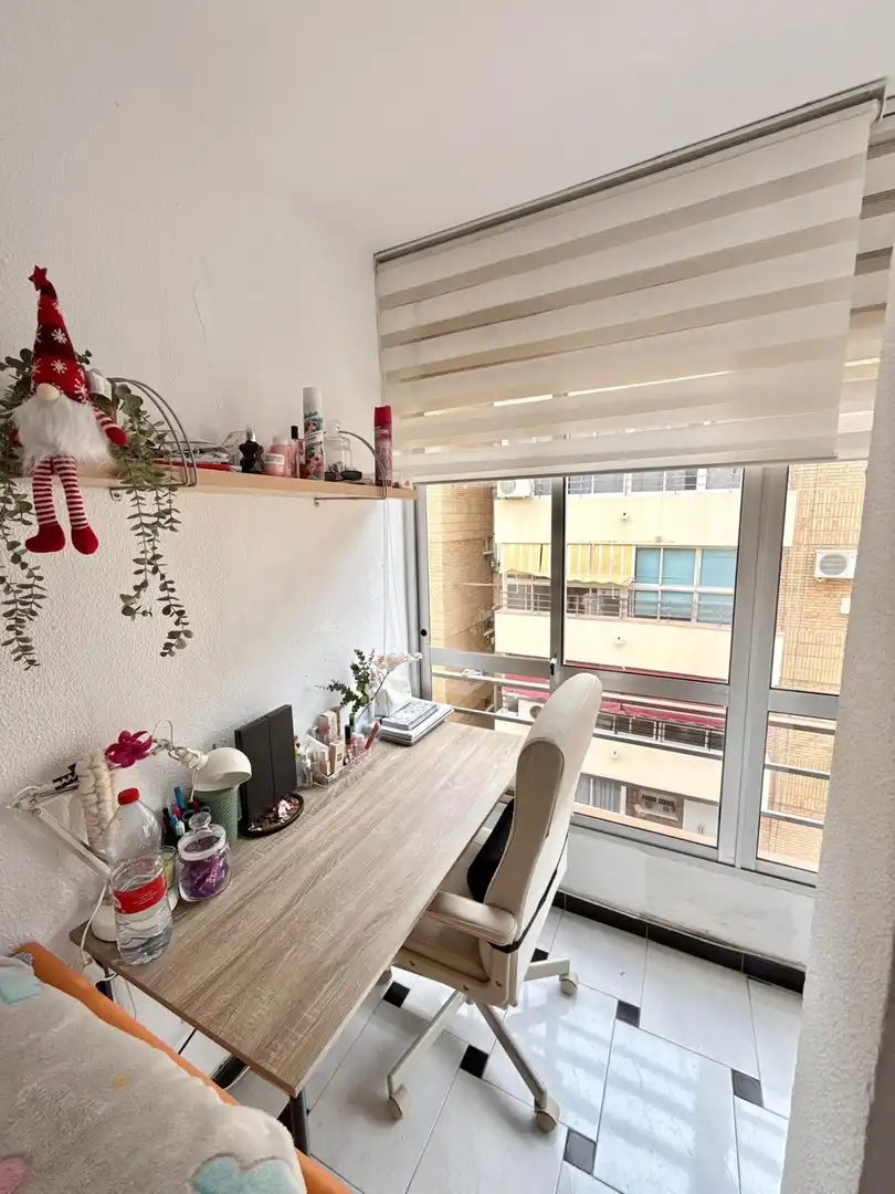 Balcony of Flat for rent in Málaga  with Furnished