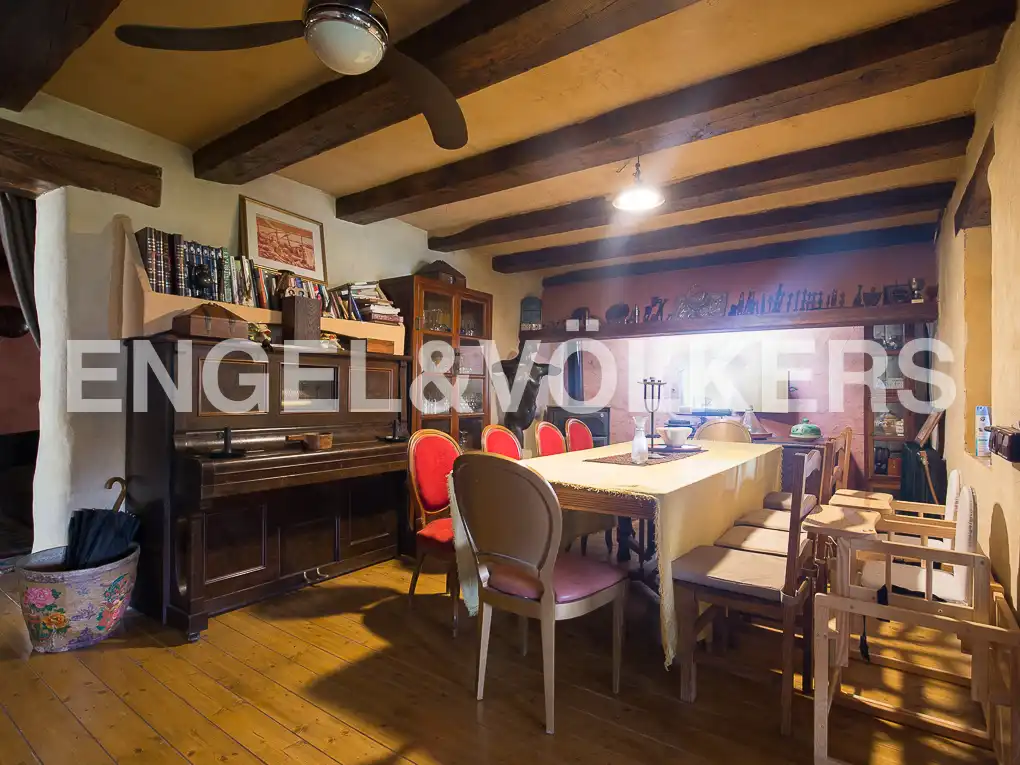 Comedor de Casa o chalet en venta en Enguera con Aire acondicionado, Calefacción y Jardín privado