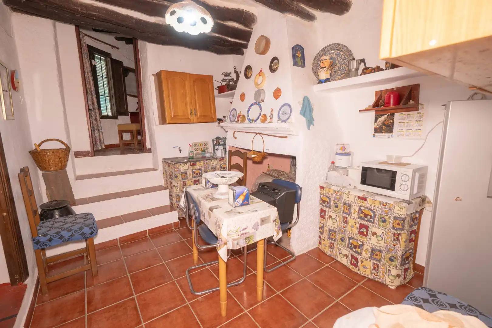 Cocina de Casa adosada en venta en Paterna del Río con Amueblado y Balcón