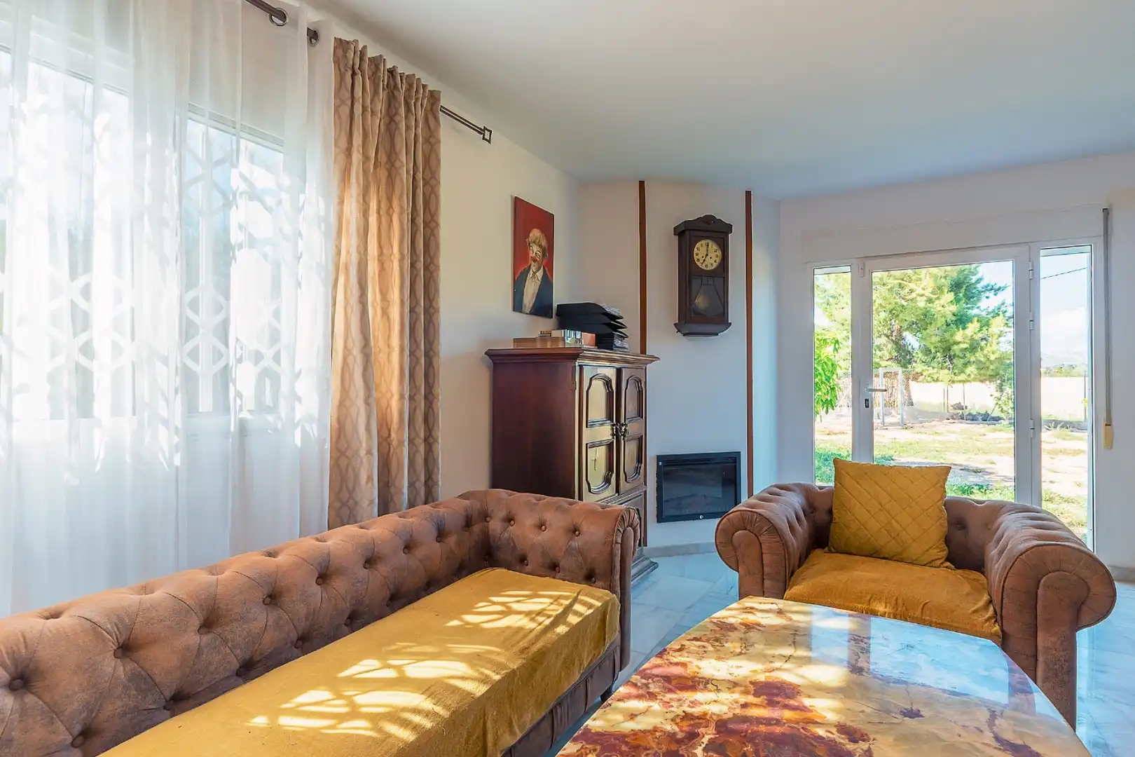 Wohnzimmer von Haus oder Chalet zum Verkauf in Alicante / Alacant mit Schwimmbad