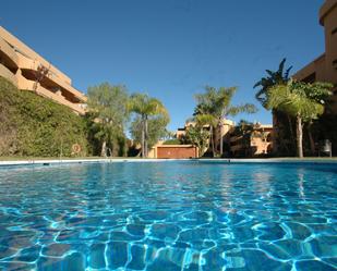 Swimming pool of Apartment to rent in Mijas  with Air Conditioner and Terrace