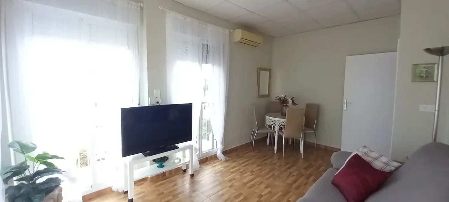 Wohnzimmer von Wohnung zur Miete in Murcia mit Klimaanlage, Heizung und Möbliert