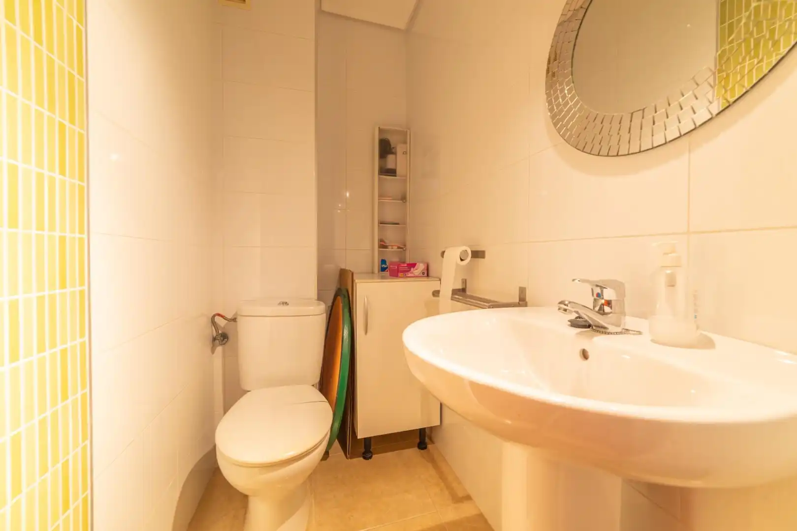 Bathroom of Flat for sale in San Javier  with Air Conditioner, Terrace and Furnished
