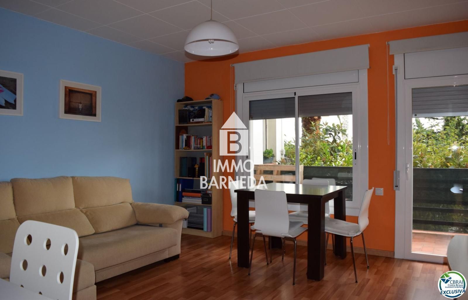 Living room of Flat for sale in Roses  with Furnished