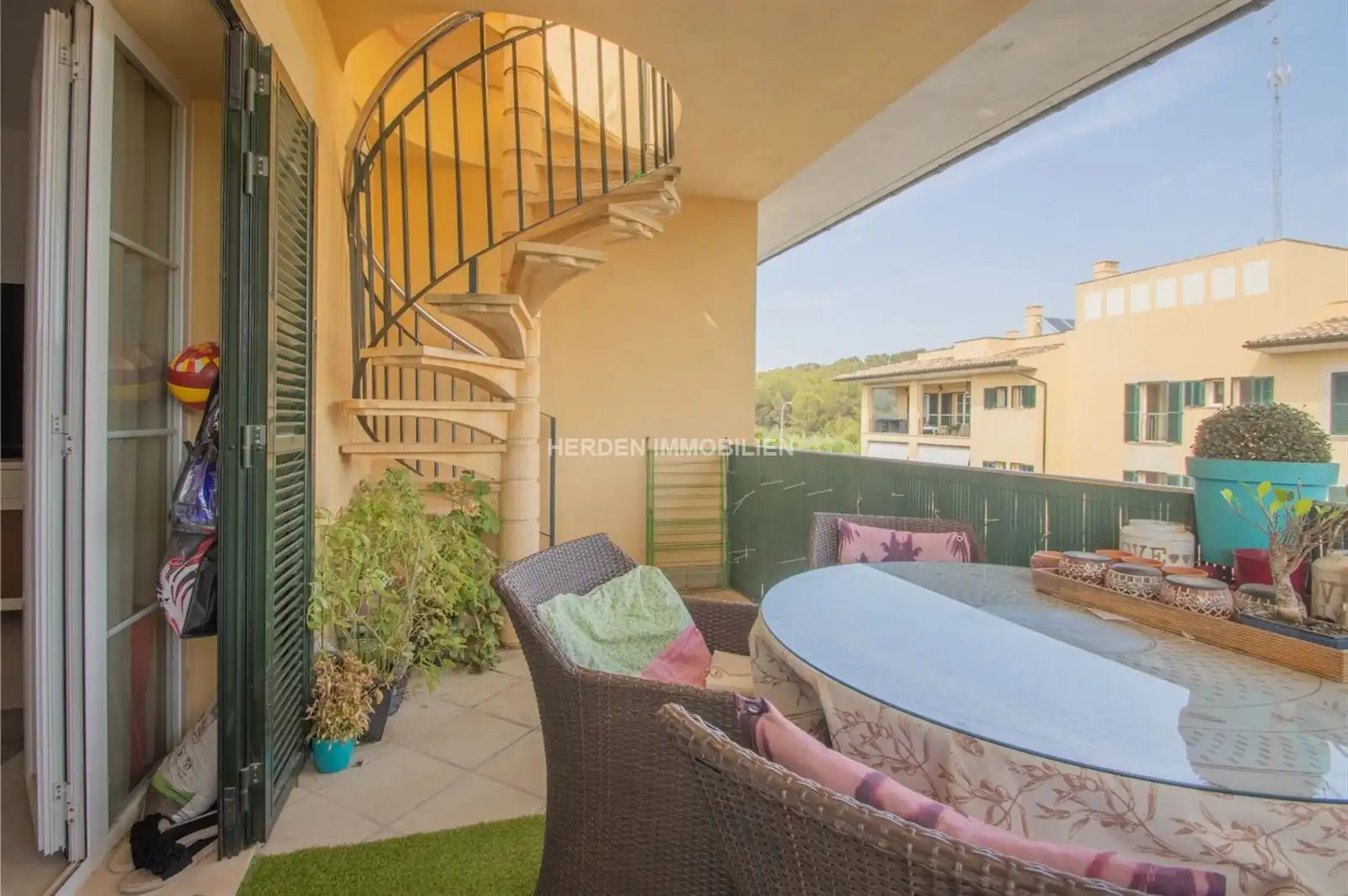 Terrasse von Dachboden zum Verkauf in Calvià mit Klimaanlage, Heizung und Terrasse