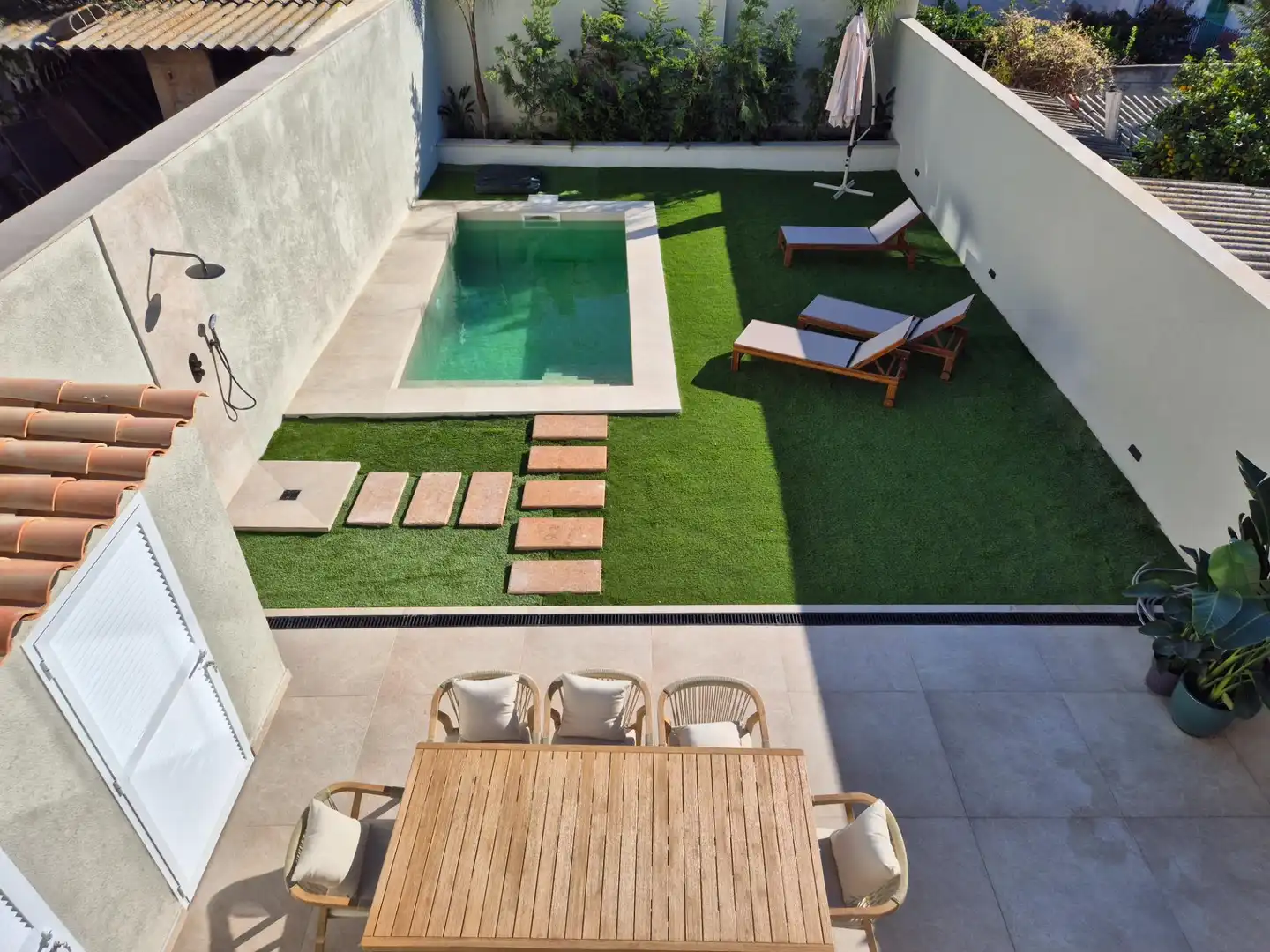 Terrassa de Casa o xalet en venda en  Palma de Mallorca amb Aire condicionat, Calefacció i Jardí privat
