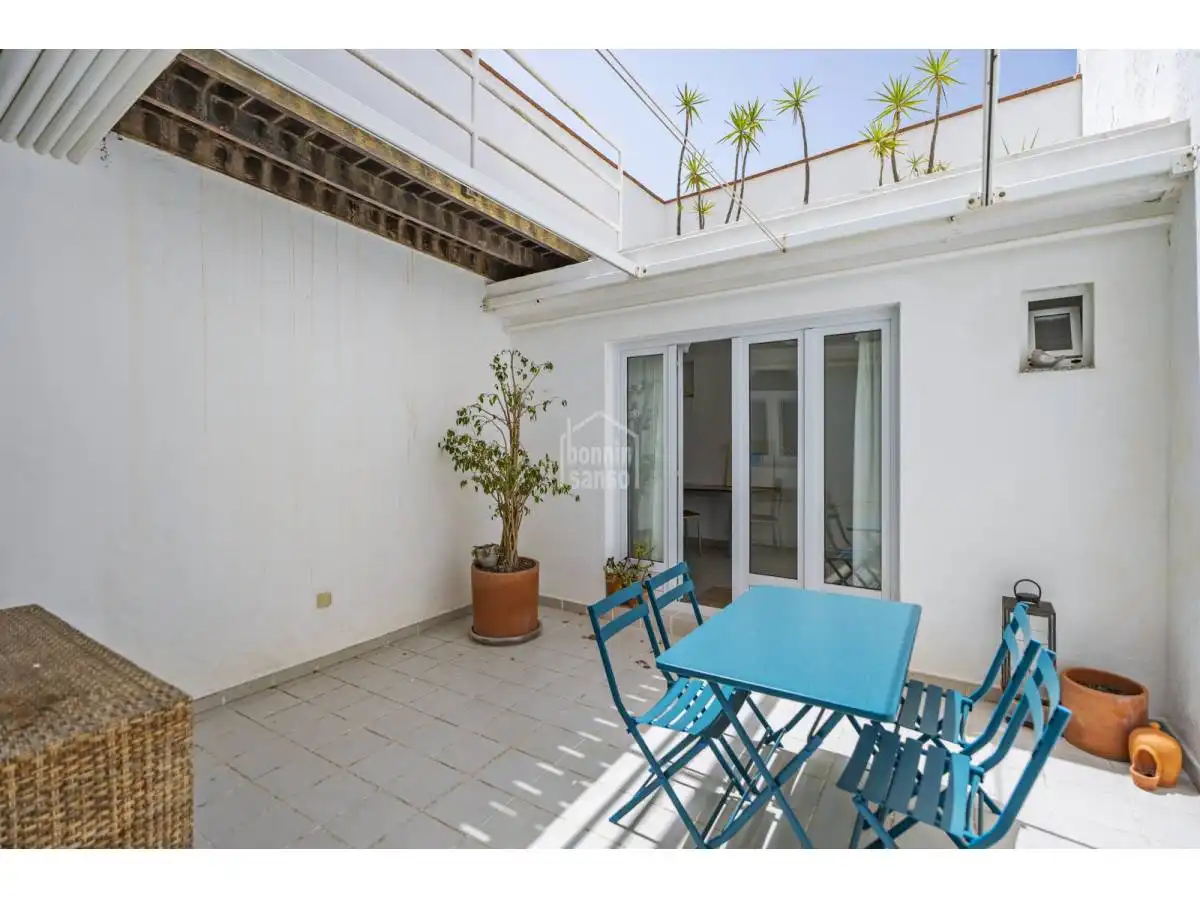 Terraza de Casa o chalet en venta en Maó - Mahón con Calefacción, Terraza y Amueblado