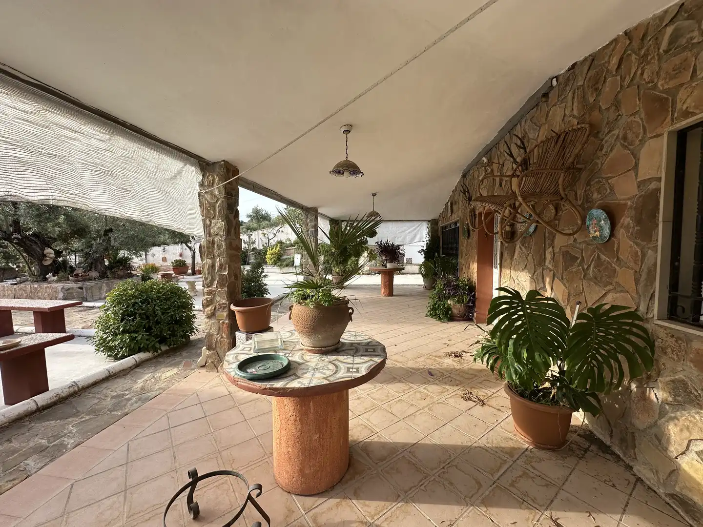 Terraza de Casa o chalet en venta en Baeza con Jardín privado y Piscina