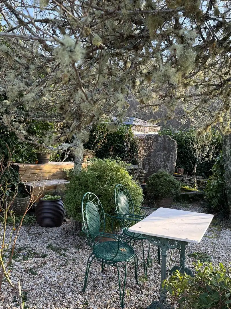 Terraza de Finca rústica en venta en Monfero con Calefacción, Jardín privado y Amueblado