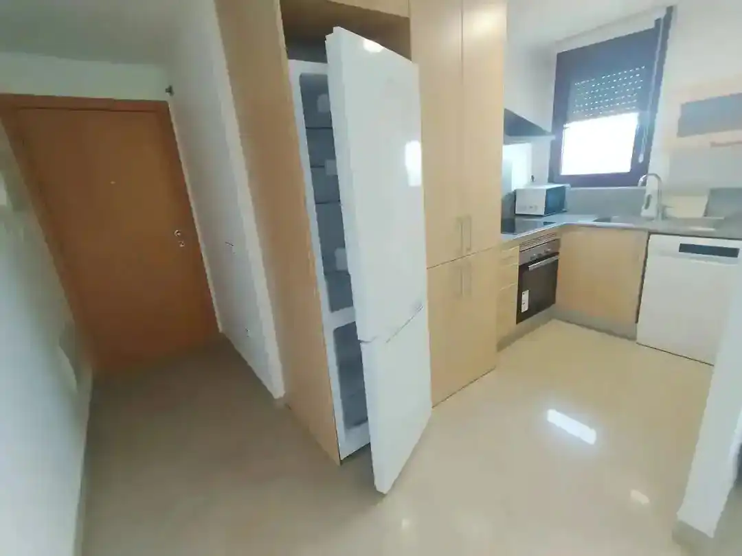 Cuina de Apartament en venda en La Ràpita amb Aire condicionat, Parquet i Moblat