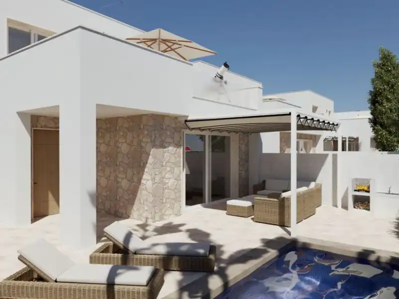 Villa con piscina in vendita a El Fondó de les Neus