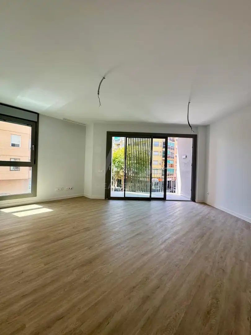 Living room of Flat for sale in Alicante / Alacant  with Air Conditioner, Heating and Terrace
