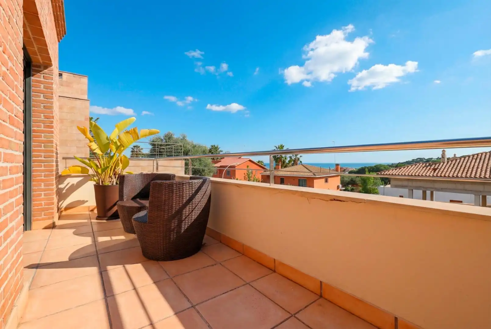 Terraza de Casa o chalet en venta en Vilassar de Dalt con Aire acondicionado, Calefacción y Jardín privado