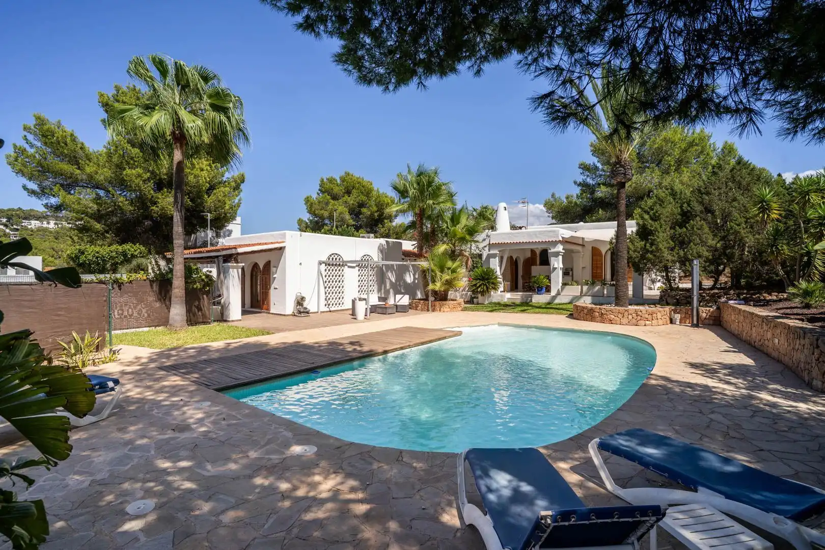 Casa amb piscina en venda a Cala Vedella-Cala Tarida