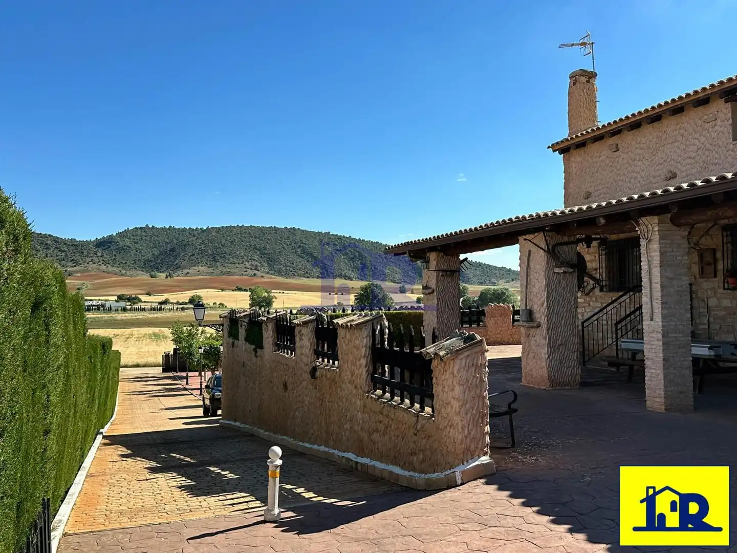 Garden of Houses for sale in Villar de Olalla  with Heating, Terrace and Storage room