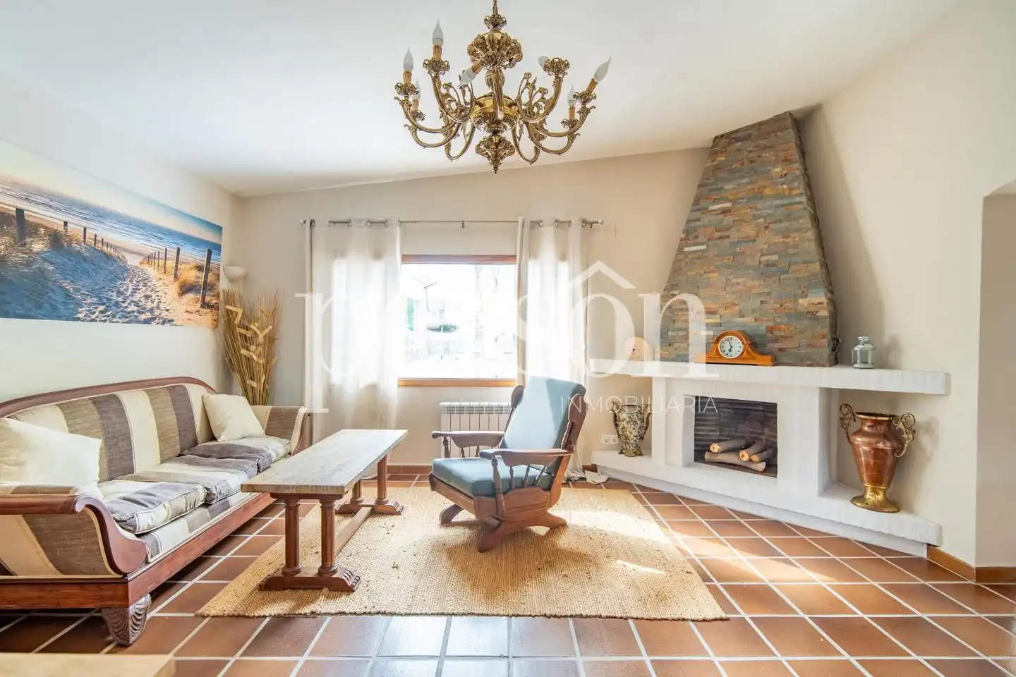 Living room of Houses for sale in Bétera  with Air Conditioner, Heating and Private garden