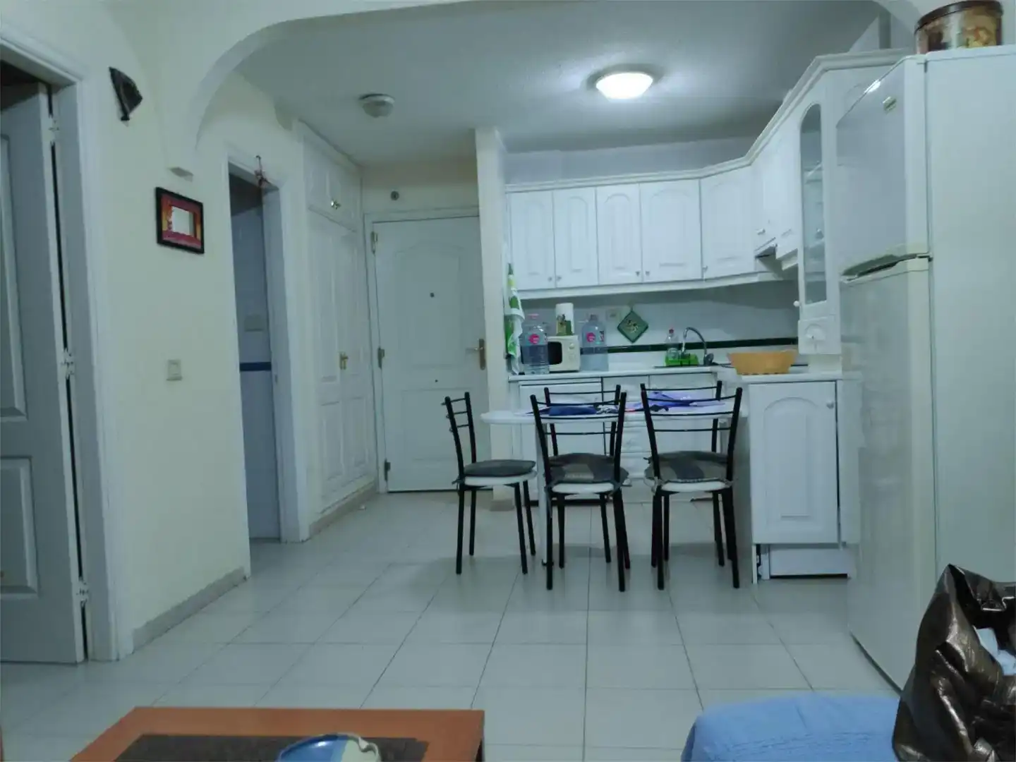 Cuina de Apartament de lloguer en Arona amb Jardí privat, Piscina i Moblat