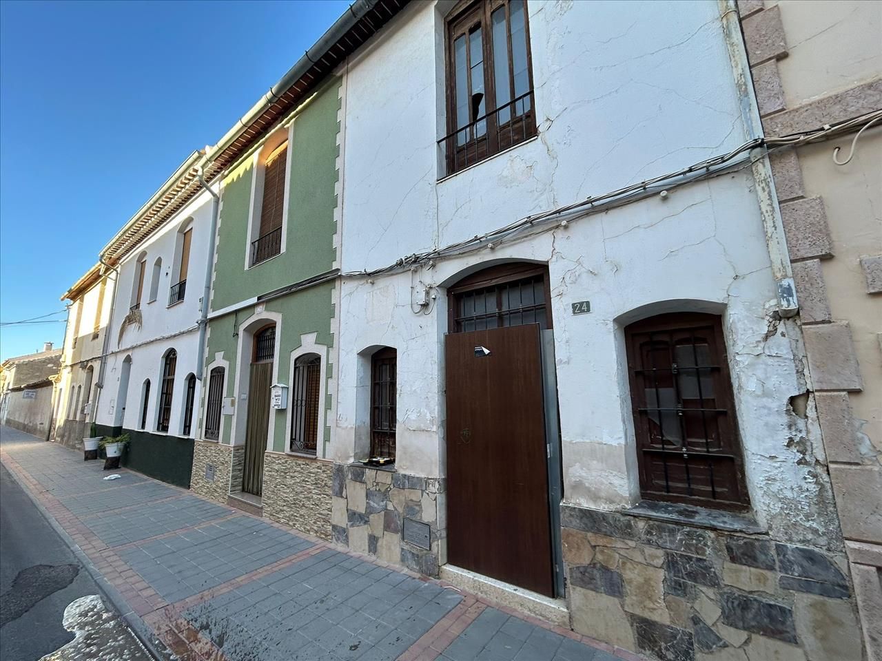 Exterior view of Single-family semi-detached for sale in Caravaca de la Cruz