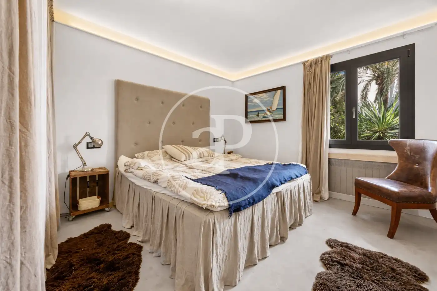 Schlafzimmer von Haus oder Chalet zum Verkauf in  Palma de Mallorca mit Klimaanlage, Heizung und Abstellraum