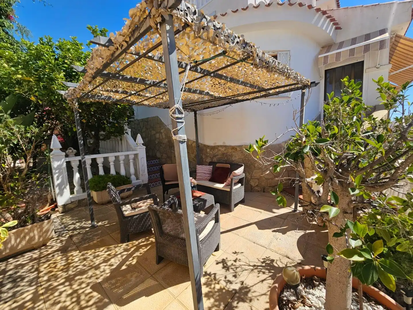 Terraza de Casa o chalet en venta en Águilas con Aire acondicionado, Jardín privado y Terraza